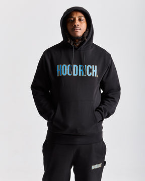 Crush Full Tracksuit Set - Black/Blue