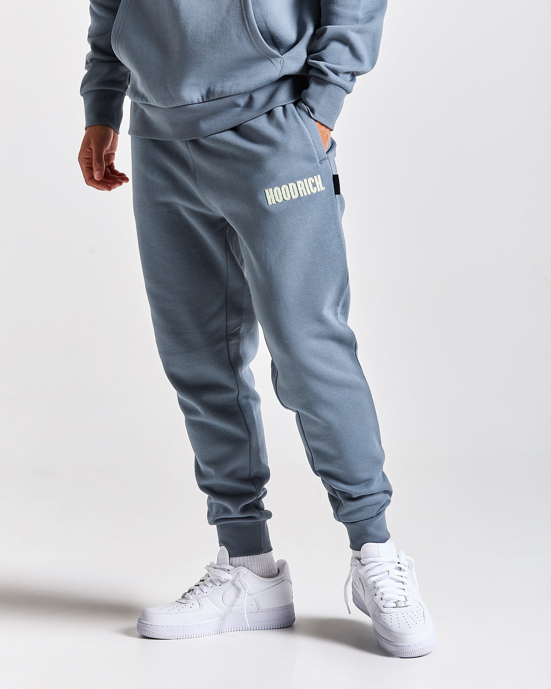 Crush Full Tracksuit Set - Grey/Green