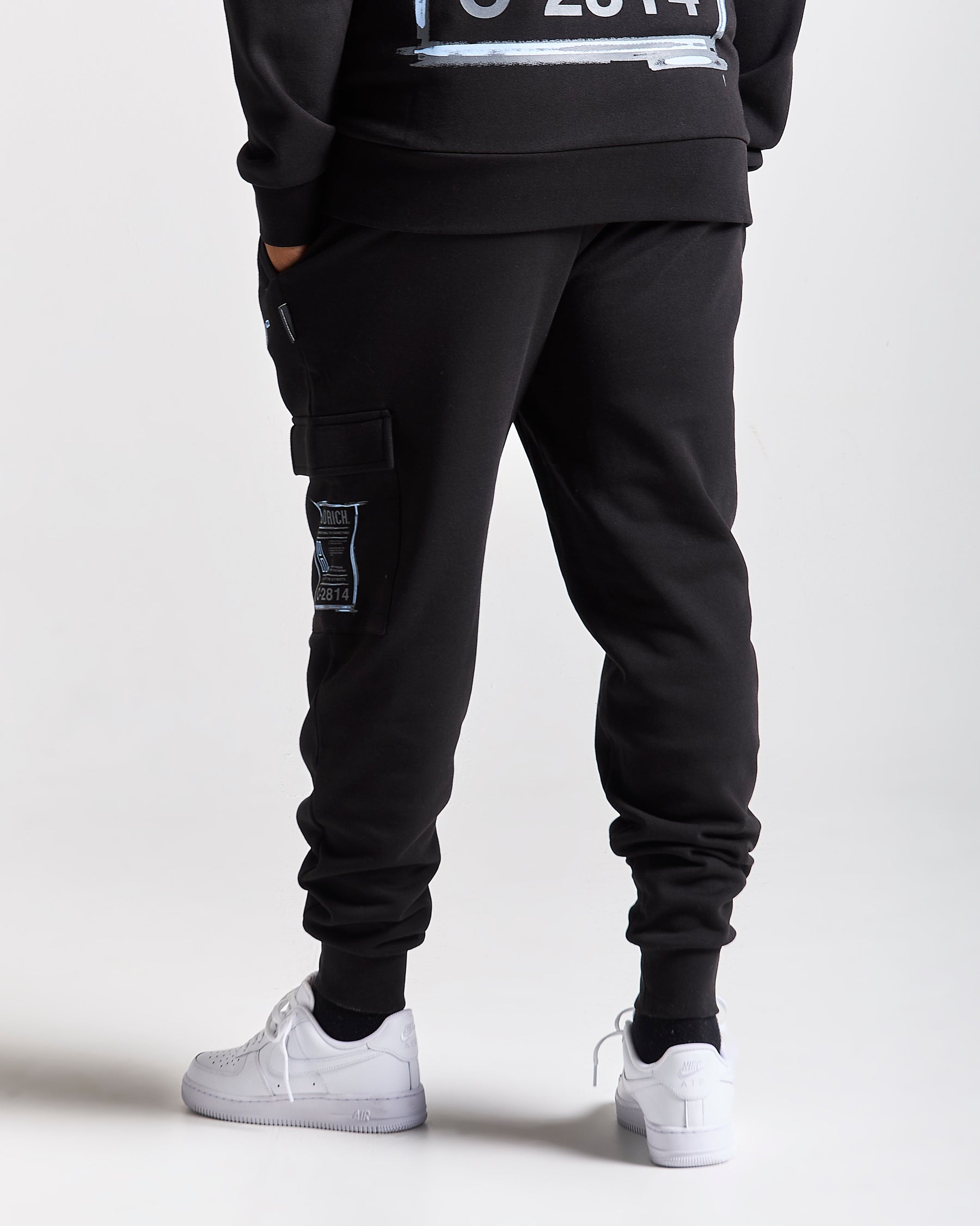 Akira Full Tracksuit Set - Black/Grey/Blue