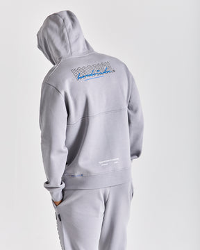 Blend Hoodie - Grey/Black/Blue