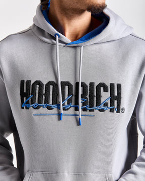 Blend Hoodie - Grey/Black/Blue