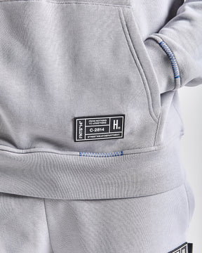 Blend Hoodie - Grey/Black/Blue