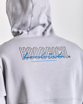 Blend Hoodie - Grey/Black/Blue
