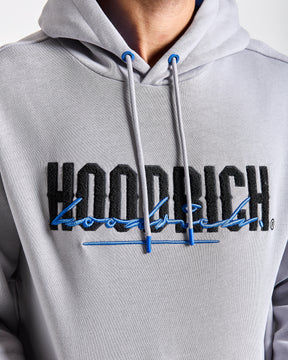Blend Hoodie - Grey/Black/Blue