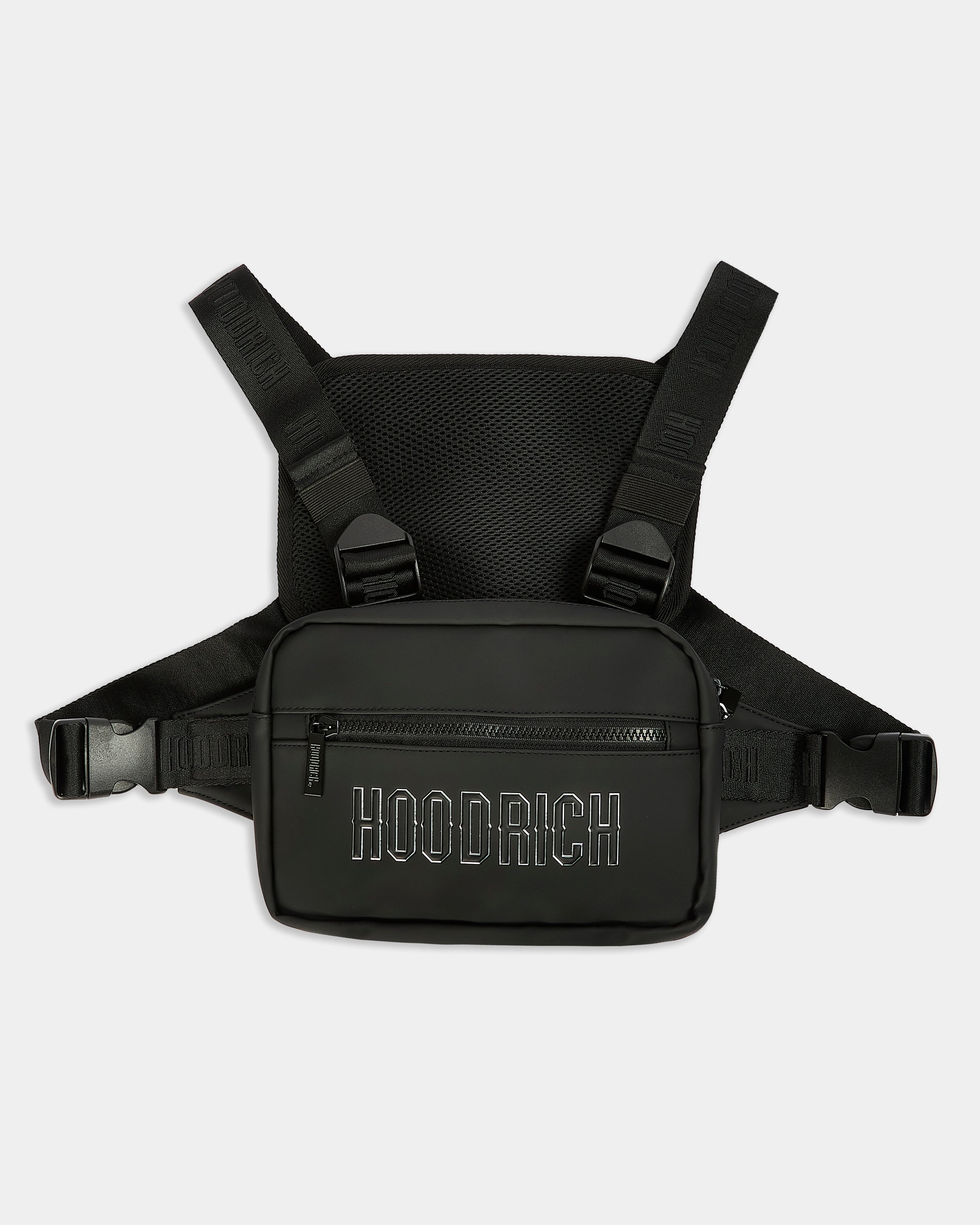 Coupe Chest Bag - Black/Silver