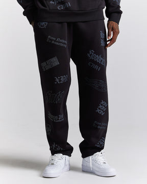 Chroma Oversized Joggers - Black