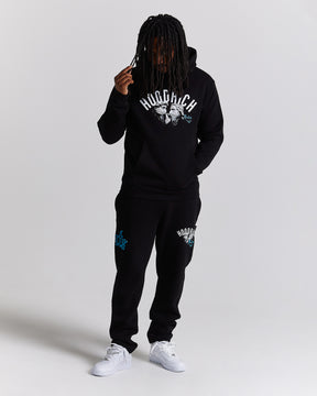 Conquer Joggers - Black/White/Blue