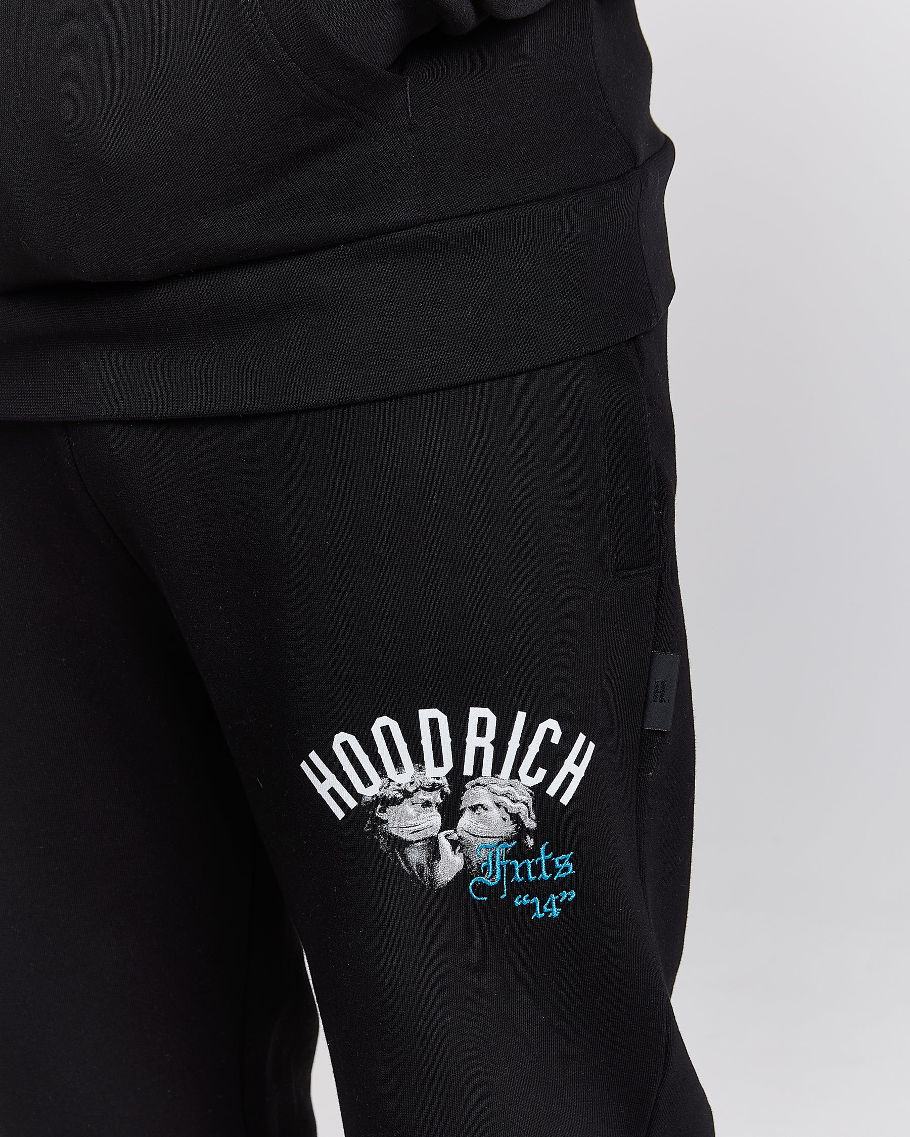 Conquer Joggers - Black/White/Blue
