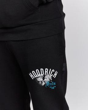 Conquer Joggers - Black/White/Blue