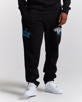 Conquer Joggers - Black/White/Blue