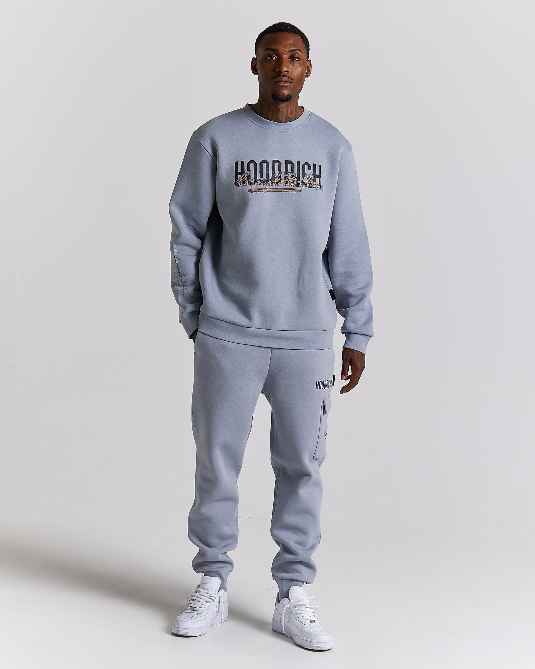 Splatter Sweatshirt - Grey/Black/Copper