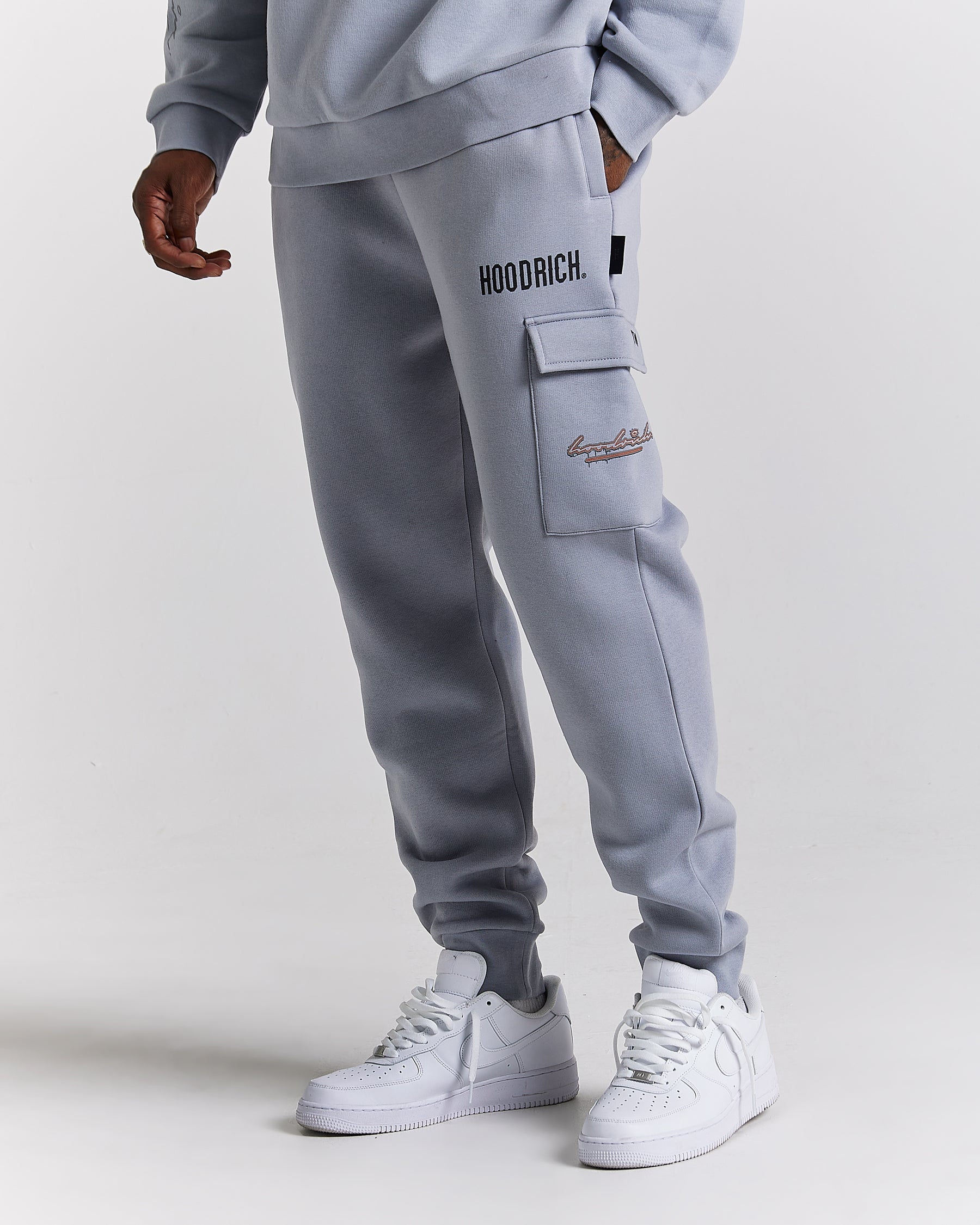 Splatter Joggers - Grey/Black/Copper