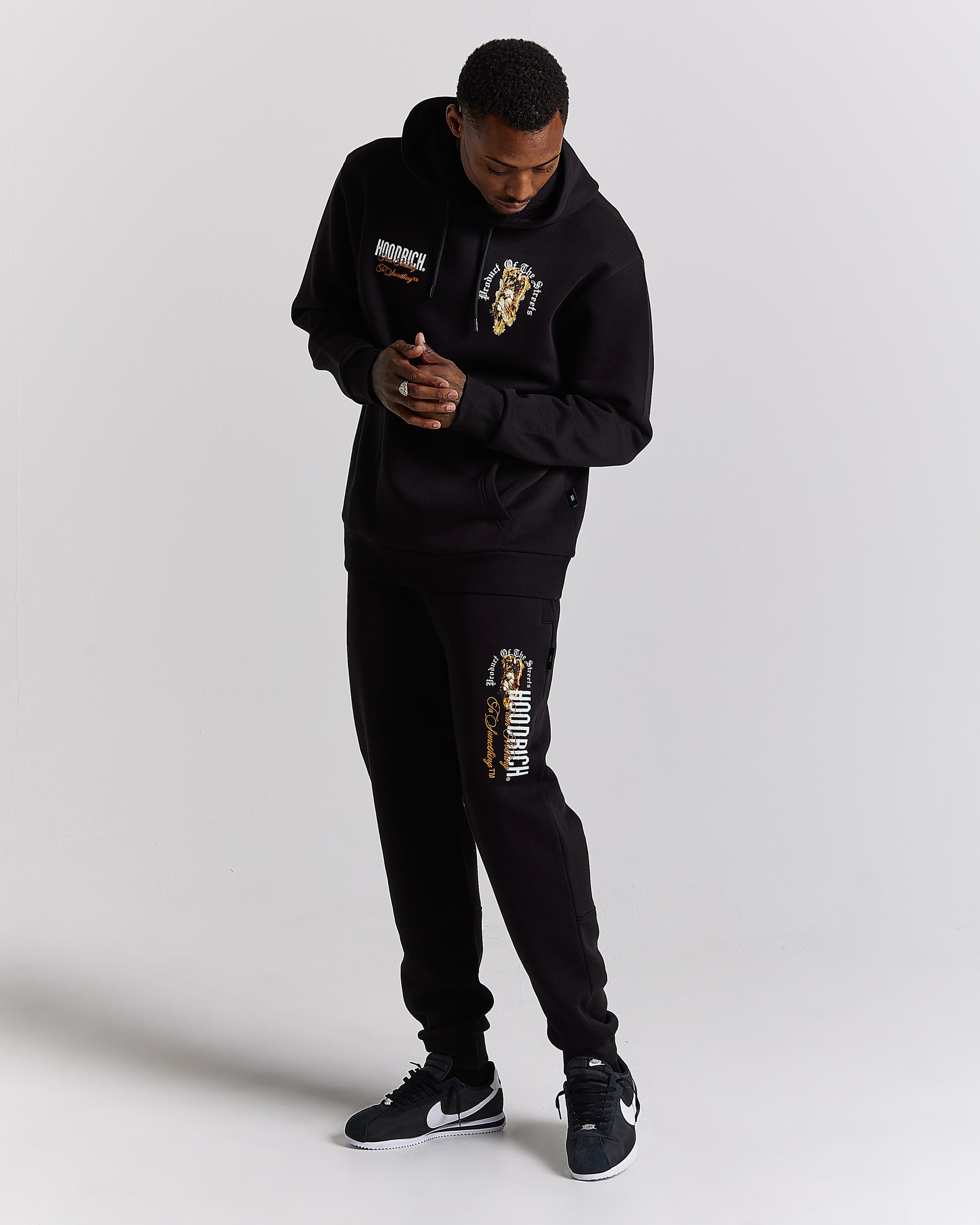 Vici Joggers - Black/White/Orange