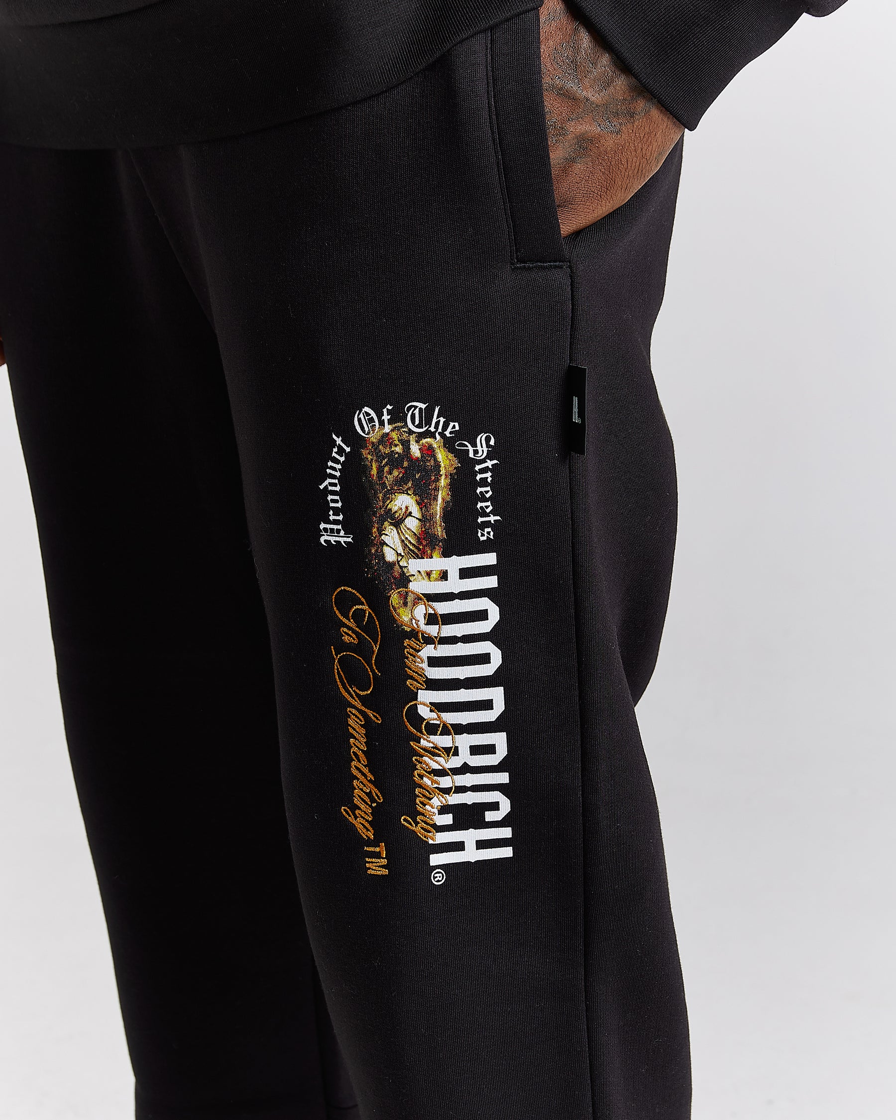 Vici Joggers - Black/White/Orange