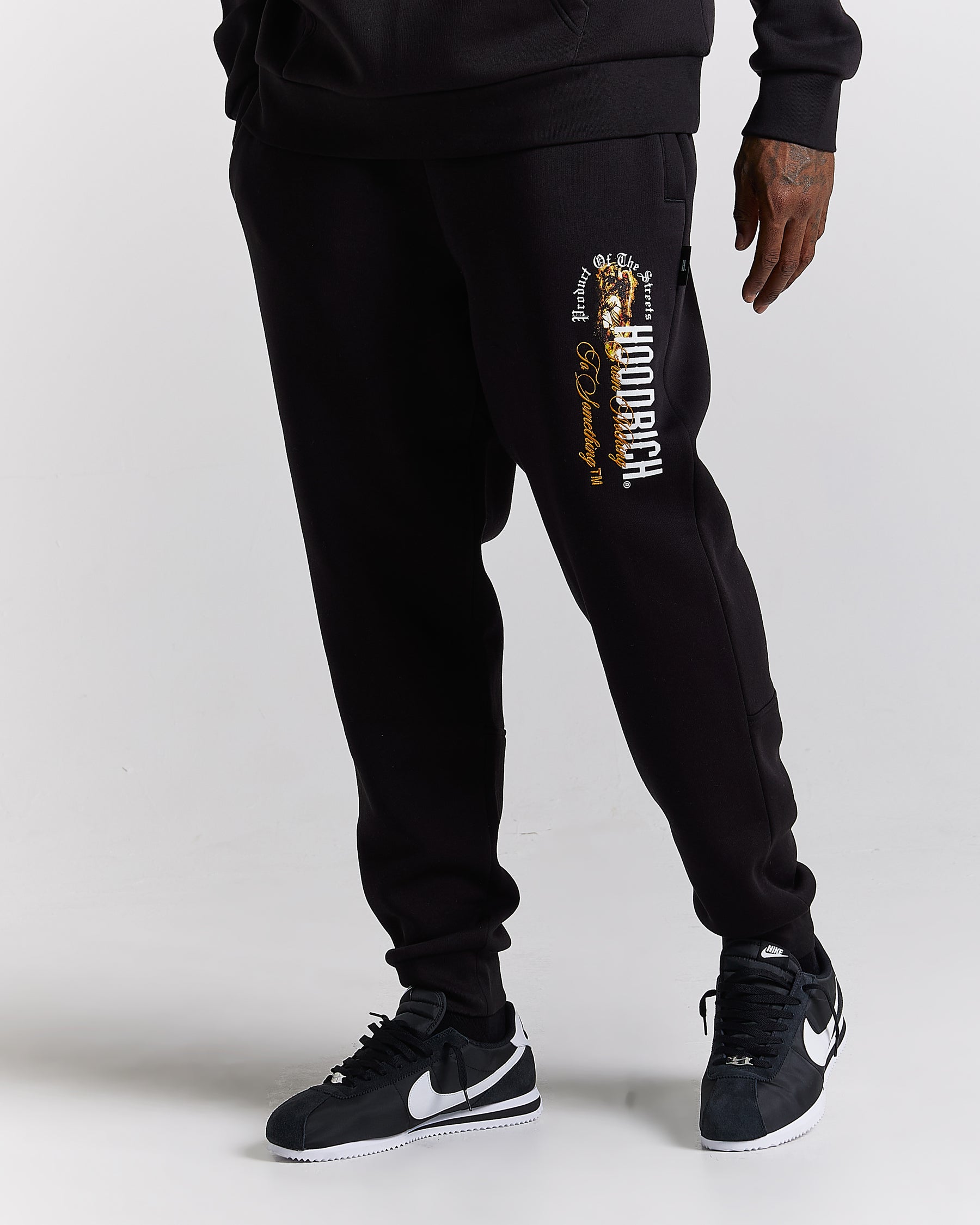 Vici Joggers - Black/White/Orange