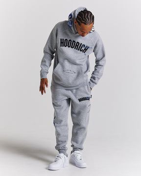 Heat Hoodie - Grey/Black/Blue