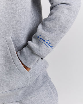 Heat Hoodie - Grey/Black/Blue