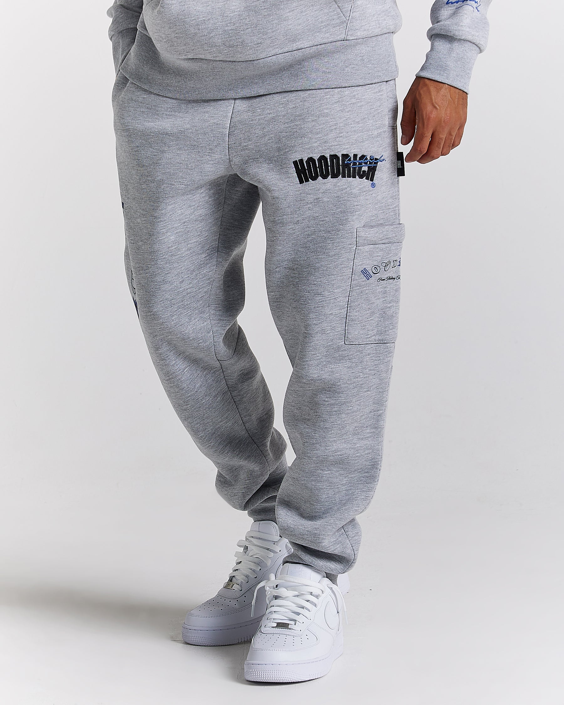 Heat Joggers - Grey/Black/Blue