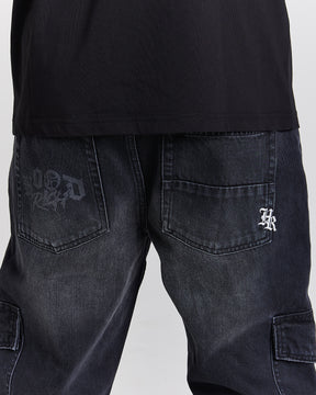Force Denim Jeans - Black Wash