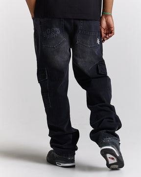 Force Denim Jeans - Black Wash