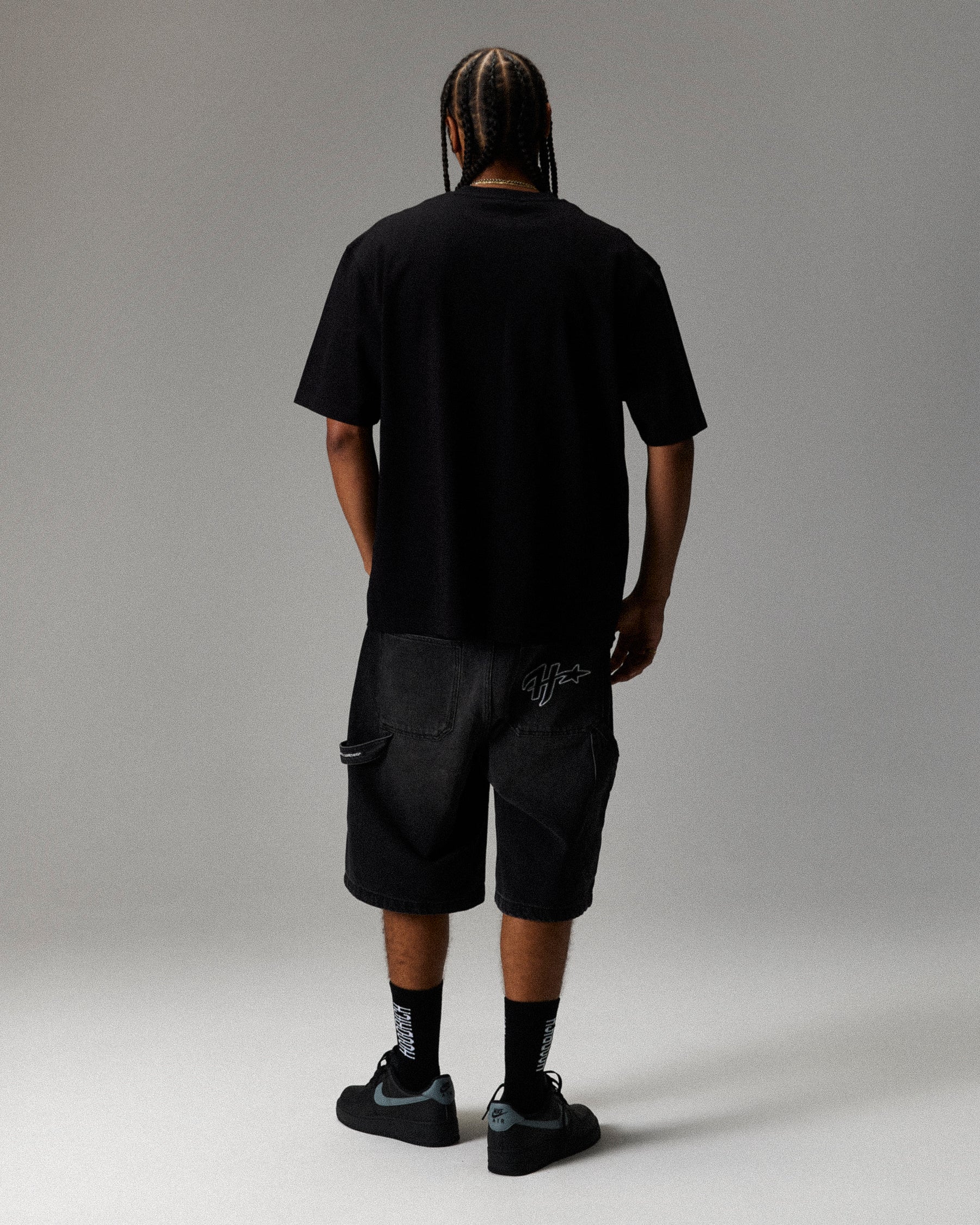 Unity Boyz N The Hood T-Shirt - Black/Grey