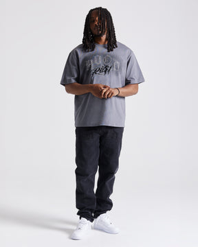 Iron Denim Jeans - Washed Black