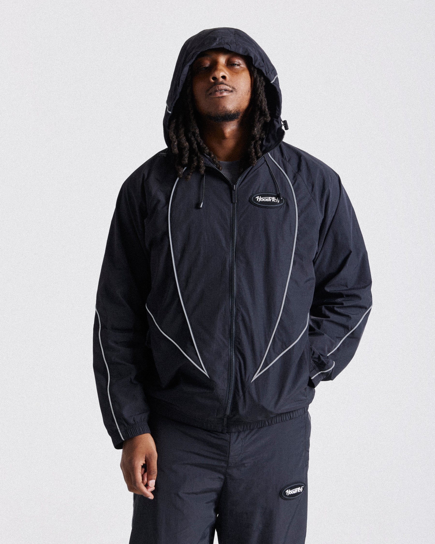 Cypher Woven Jacket - Black/Reflective