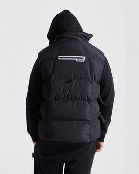 Aurora Gilet - Black/Reflective