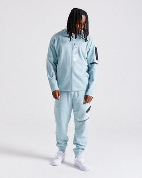 Circuit Zip Hoodie - Blue/White/Black