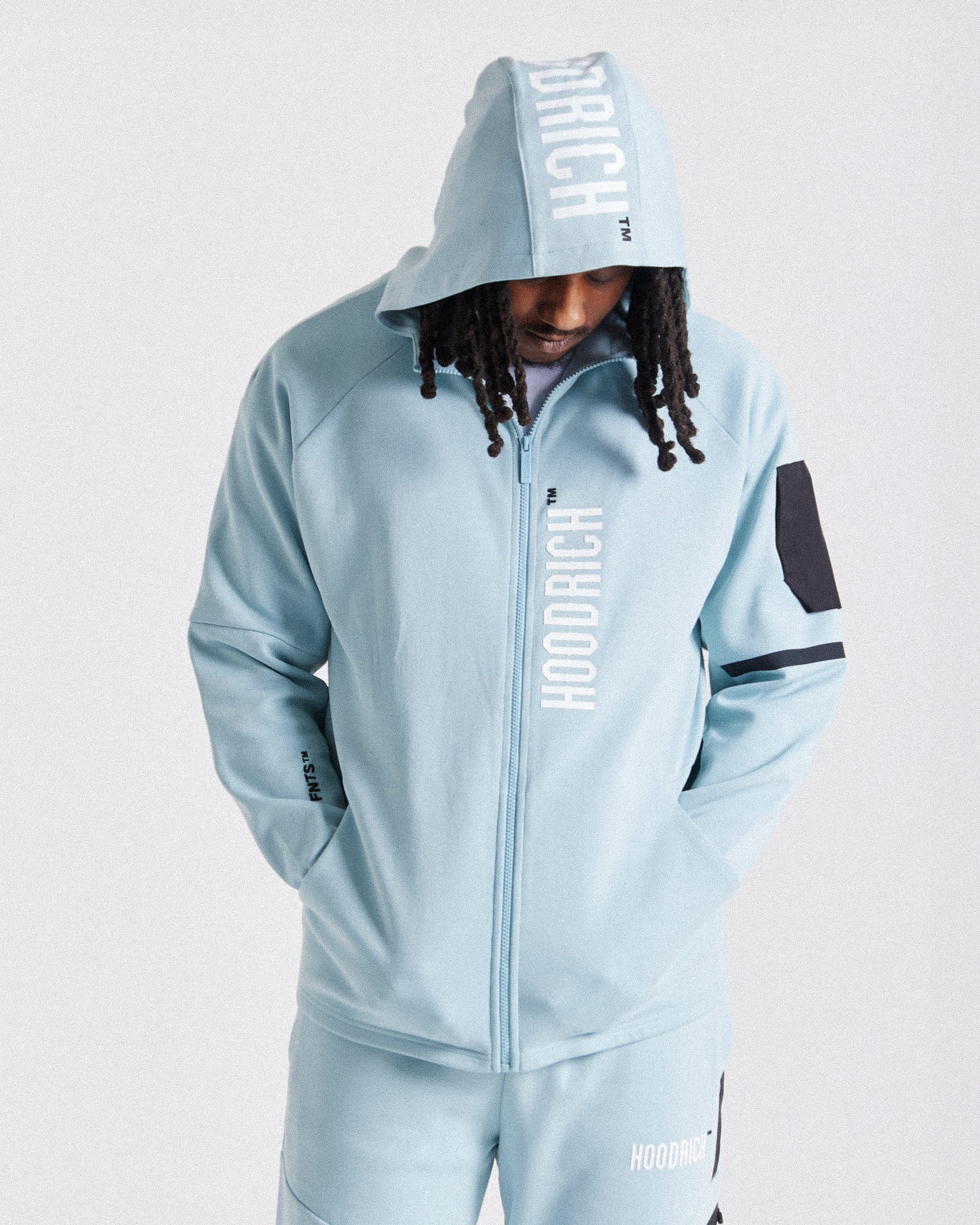 Circuit Zip Hoodie - Blue/White/Black