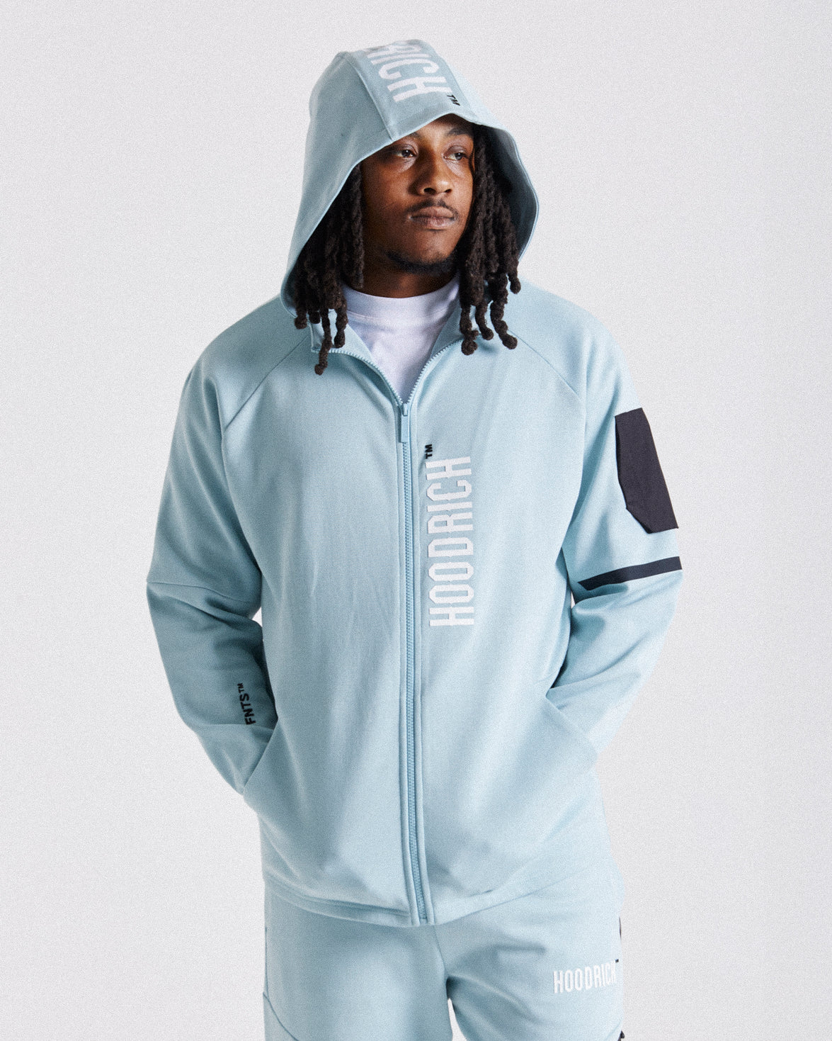 Circuit Zip Hoodie - Blue/White/Black