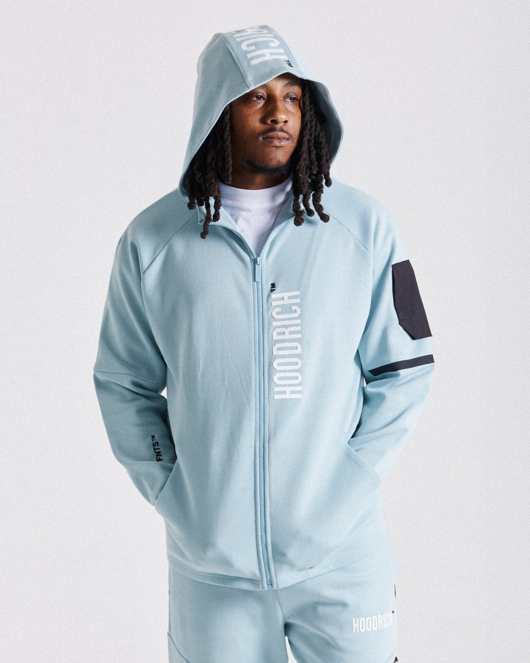 Circuit Zip Hoodie - Blue/White/Black