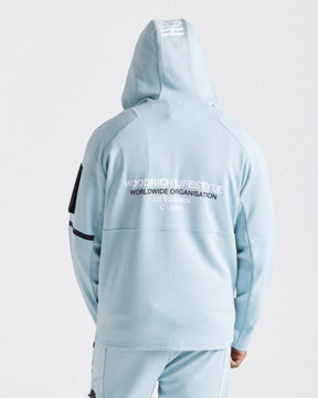 Circuit Zip Hoodie - Blue/White/Black
