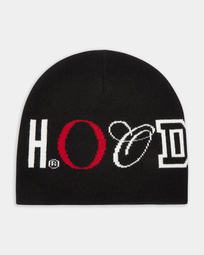 OG Heat Fitted Beanie  - Black/White/Red