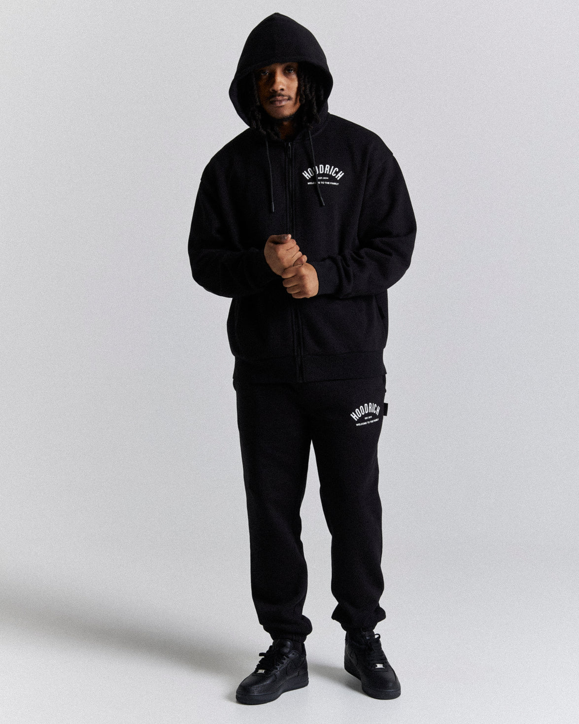 Volcano Joggers - Black/White