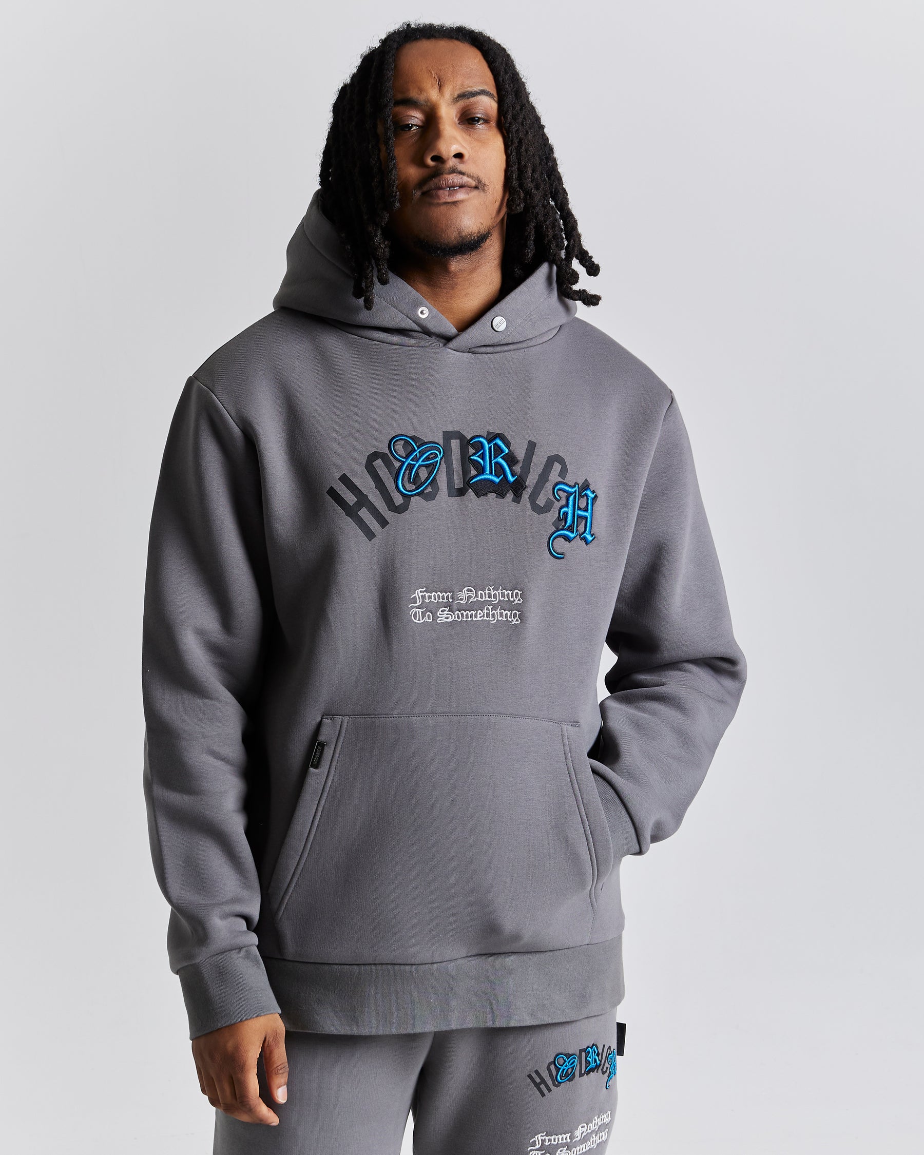 Shadow Hoodie - Grey/Black/Blue