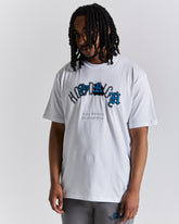 Shadow T-Shirt - White/Grey/Blue