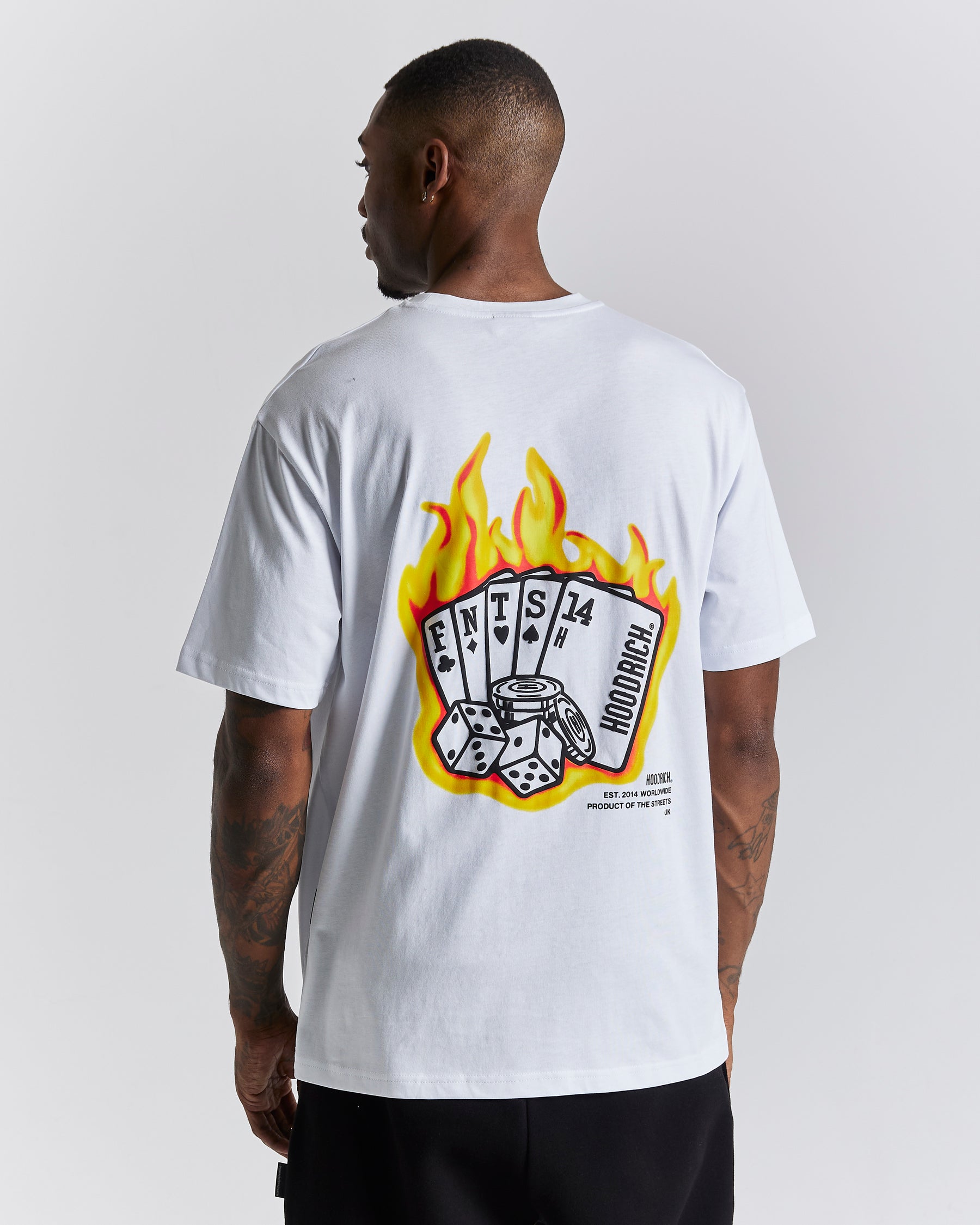 Luck T-Shirt - White/Graphic