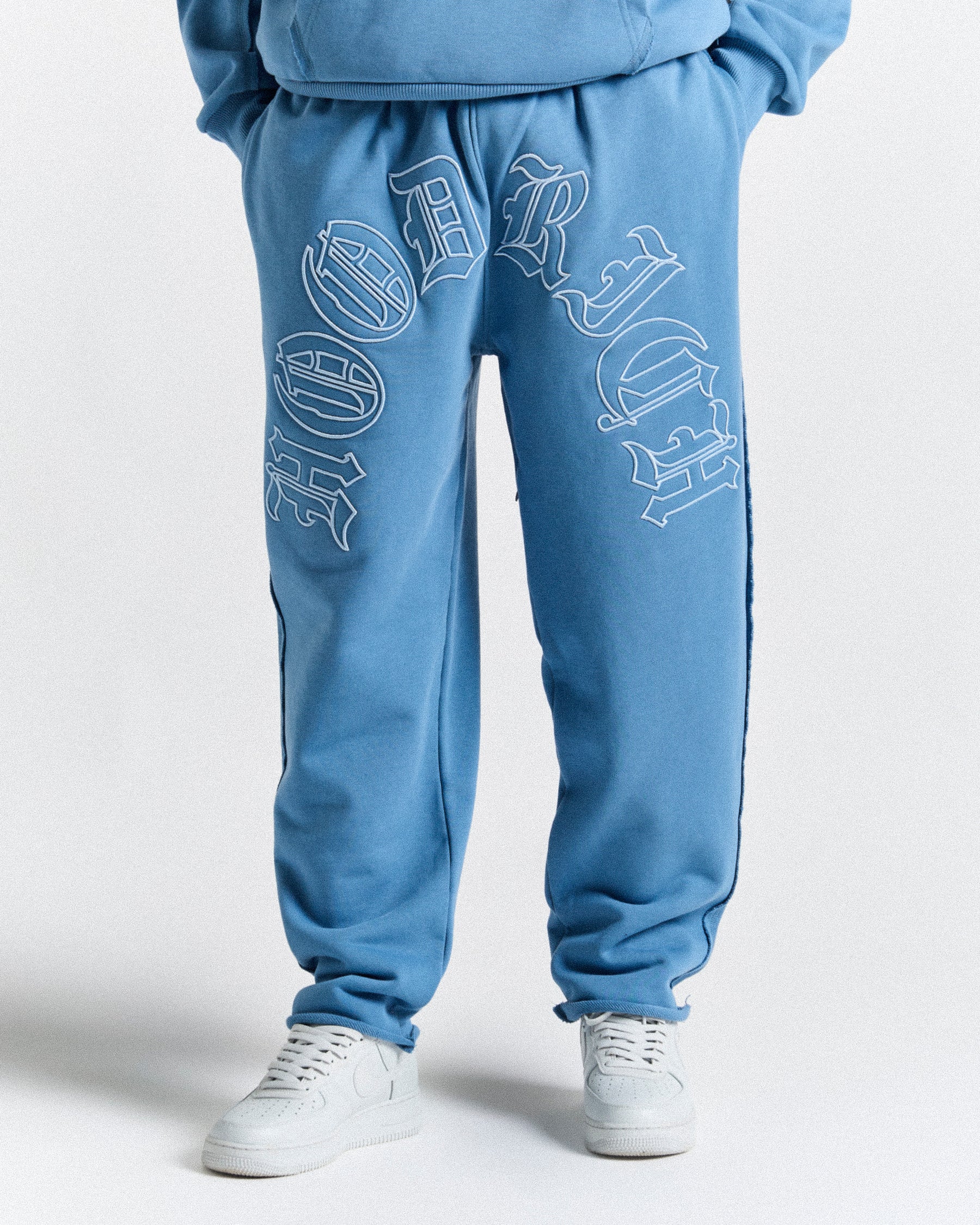 Helix Oversized Joggers - Blue