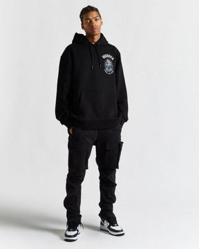 Ritual Backprint Hoodie - Black/White