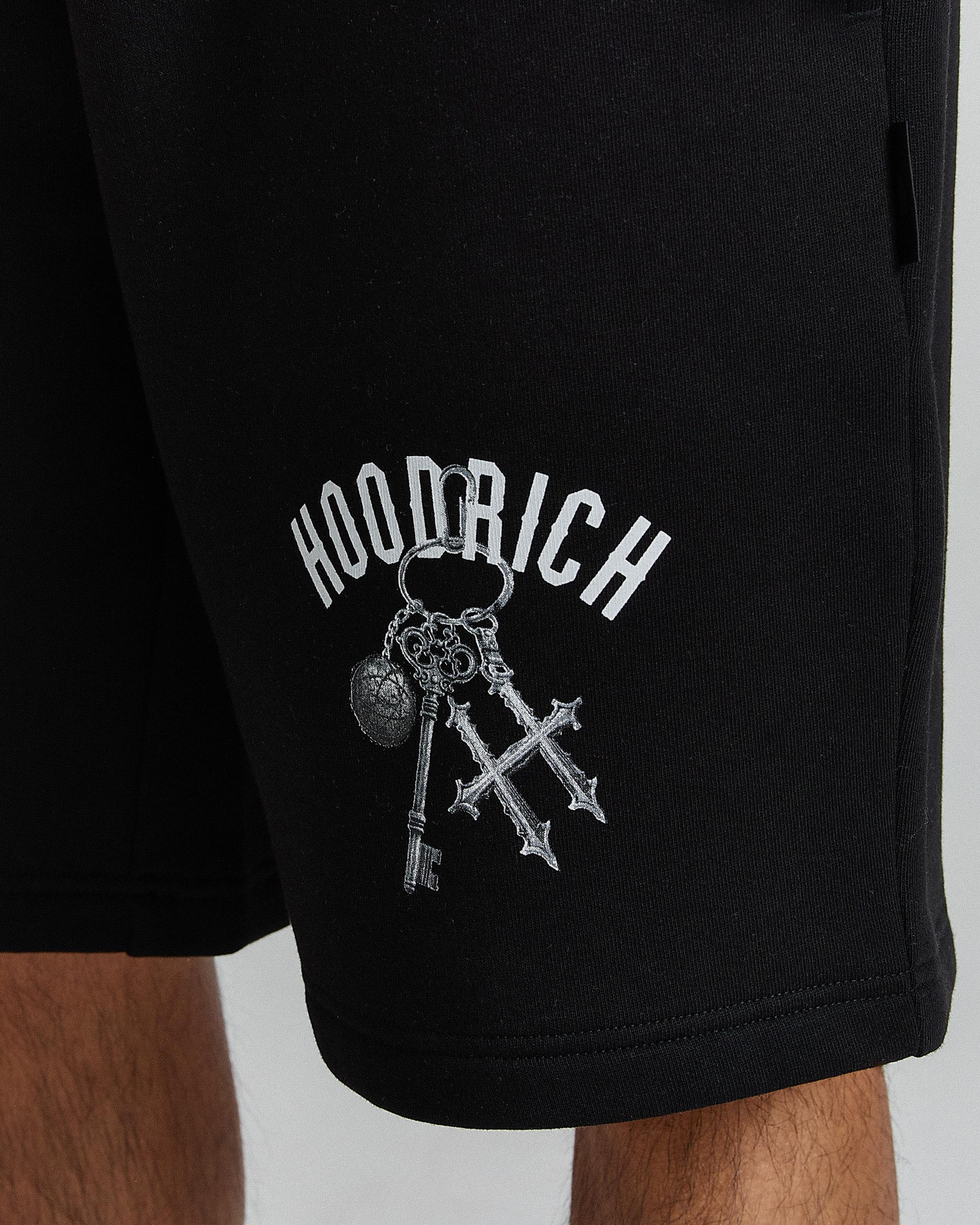 Rite Oversized Shorts - Black/White