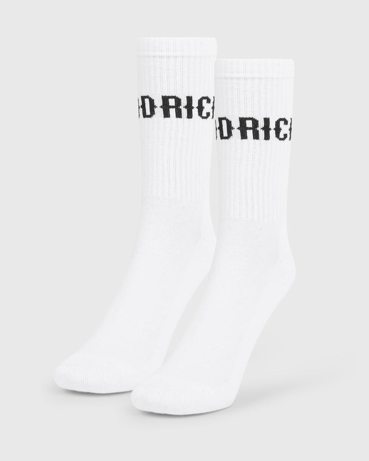 OG Core 3 Pack Crew Socks - White/Black