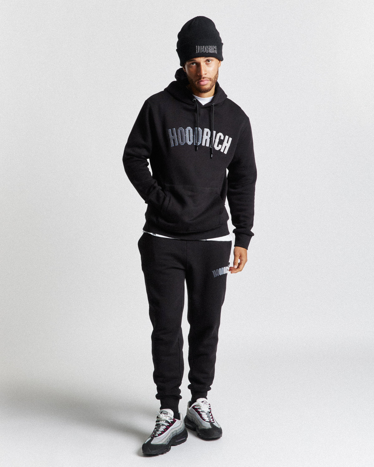 OG Kraze Hoodie | Black/Greys | Hoodrich