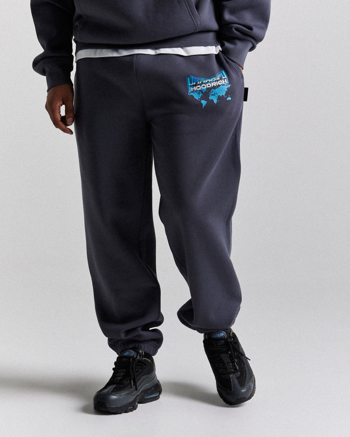 Worldwide Oversized Jogger - Μπλε/Λευκό