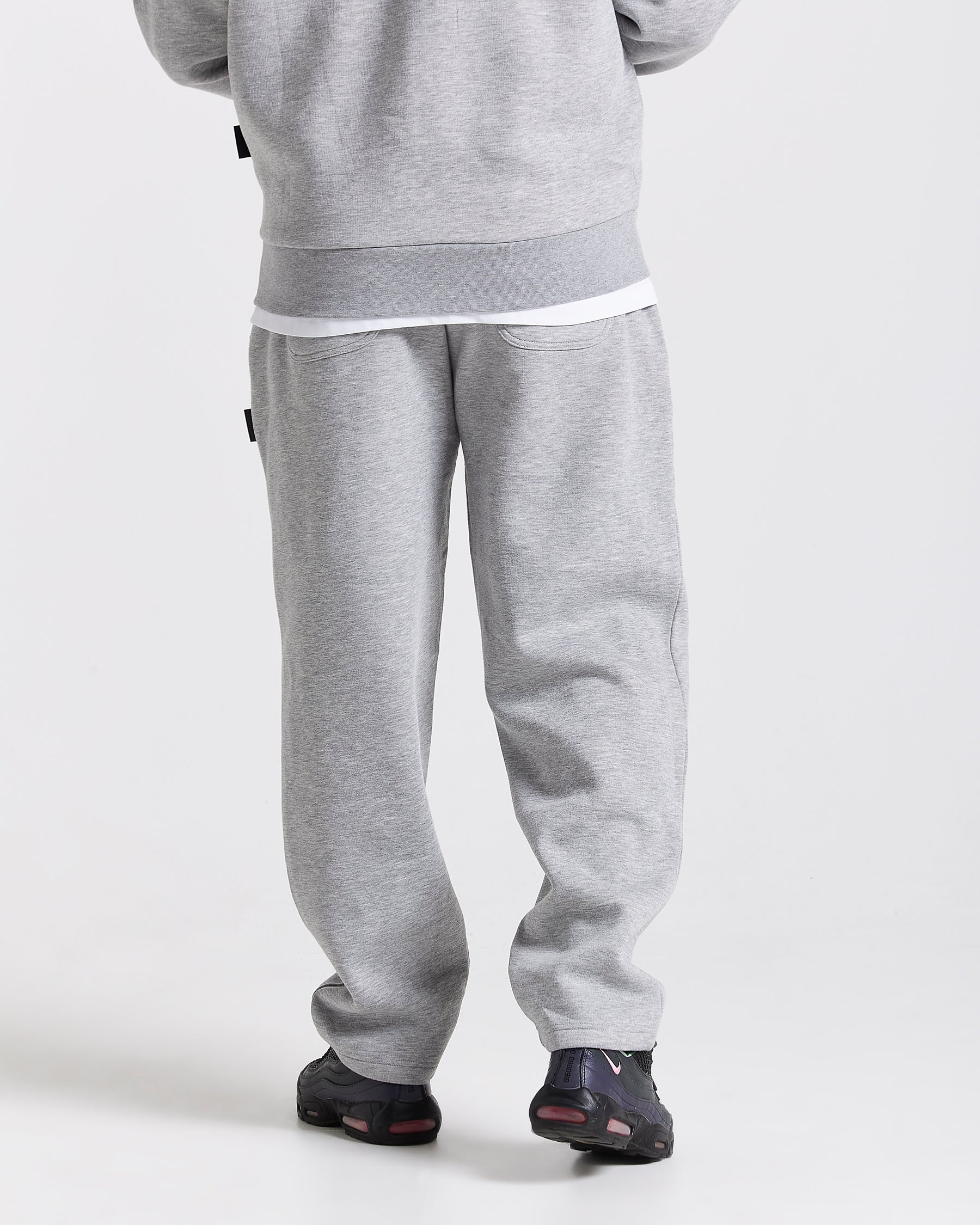 Graff Oversized Joggers - Grey/Black/Pink