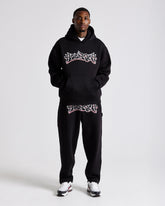 Graff Oversized Joggers - Black/White/Red