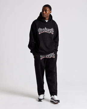 Graff Oversized Joggers - Black/White/Red
