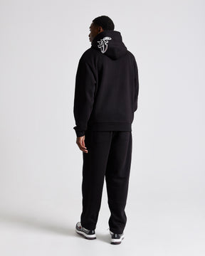 Graff Oversized Joggers - Black/White/Red