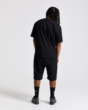 Curve Oversized Shorts - Black/Blue