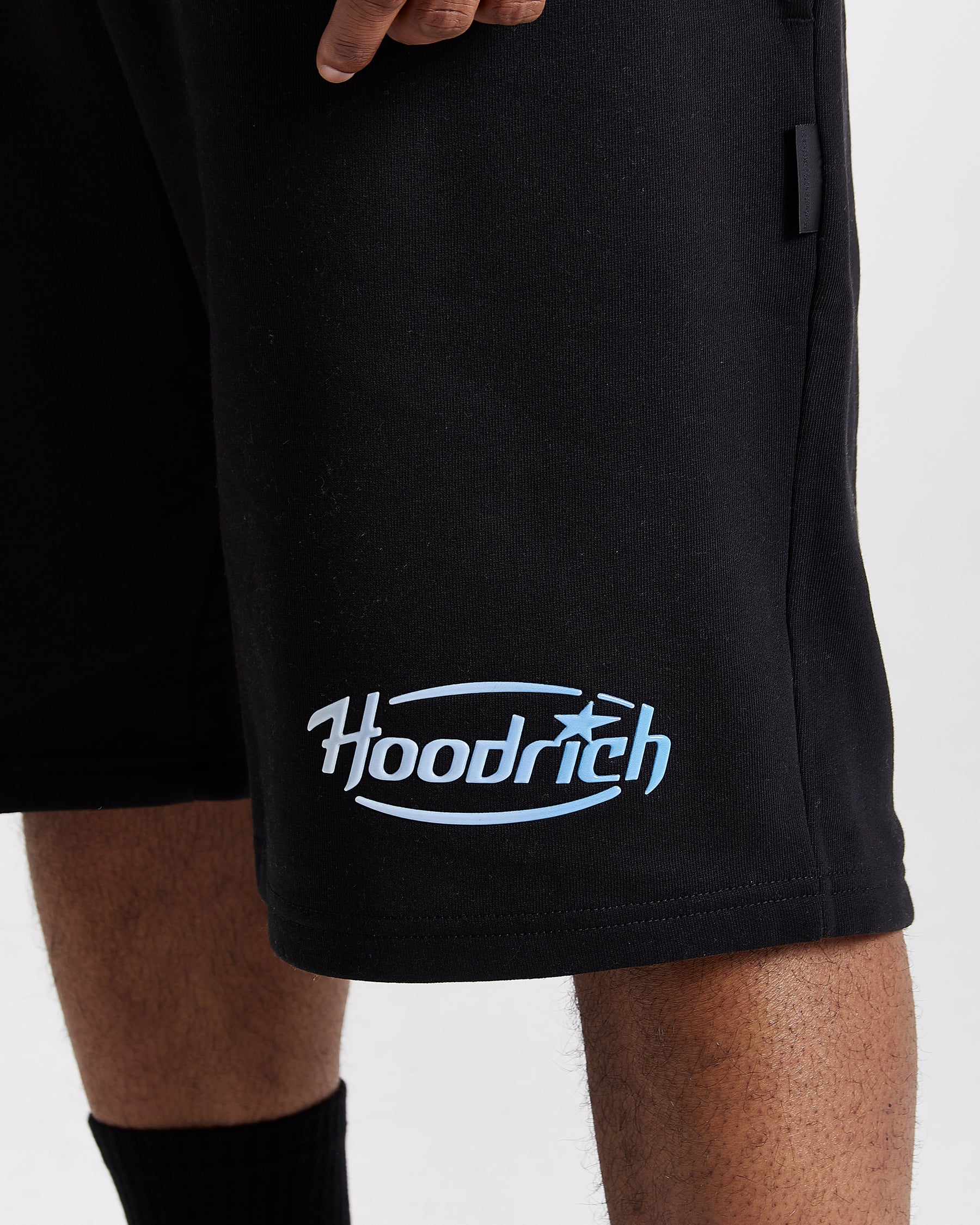 Curve Oversized Shorts - Black/Blue